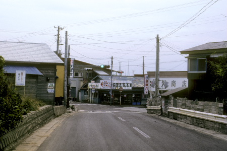 大間町中心部の北側