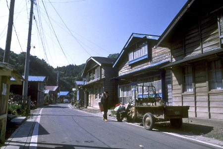 大間町材木の中心部