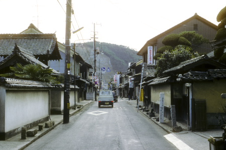 神辺駅に近い商店街