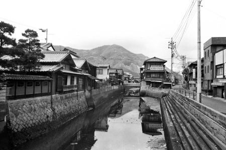 本川沿いの眺め