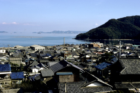 鞆城跡からの眺め