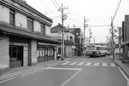 下仲町の町並み