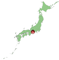 日本地図上の位置