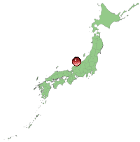 日本地図上の位置