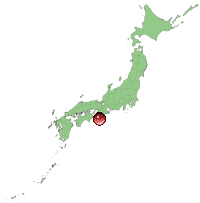 日本地図上の位置