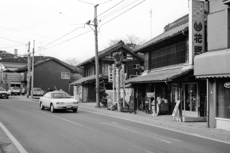 県道30号線沿いの商家