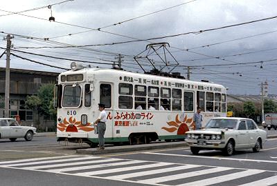 全面広告電車