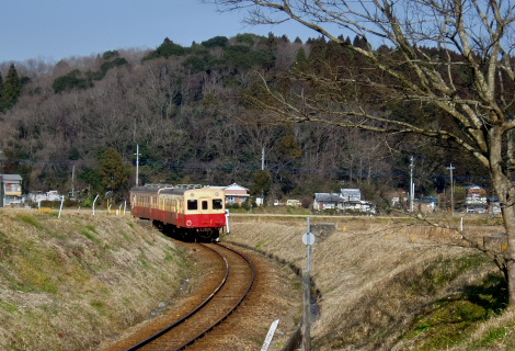 上総鶴舞駅付近