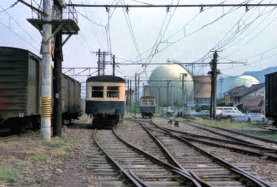 上田駅の側線