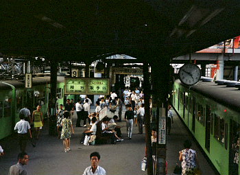 上野駅常磐線ホーム