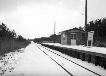 大湊線吹越駅