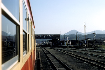 伊田線添田駅付近 