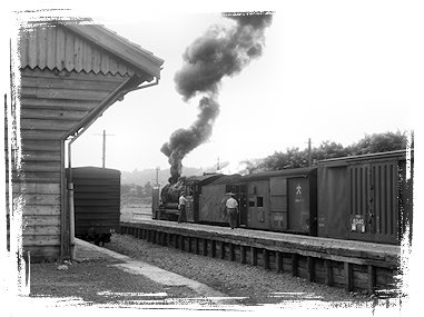 1971年・米坂線越後下関駅