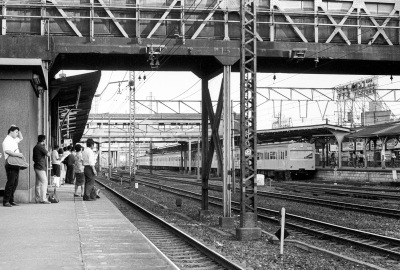 地平時代の赤羽駅ホーム