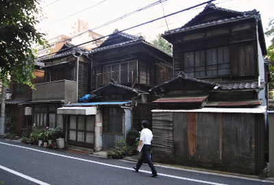 木造の民家群