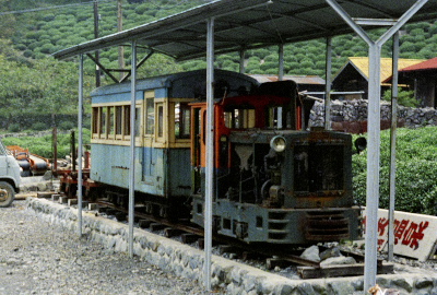 寸又峡温泉の保存車両