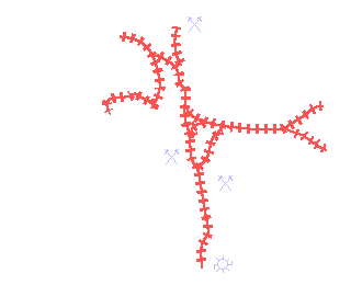 上砂川のトロッコの所在地