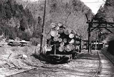 運材用の貨車